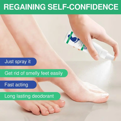 Tea Tree Oil Foot Spray - Plantar Moisturizing Deodorant for Odor Control & Dry Feet Care, Natural Foot Sanitizer with Antifungal Properties,Ximonth Clear Foot Sanitizer Spray,for Foot & Shoe Freshness