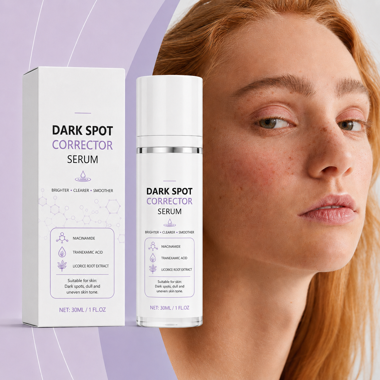🔥Limited Time Offer🔥Advanced Dark Spot Corrector Serum -Multi-Correction Brightening Formulafor Sun Spots, Age Spots, and Melasma