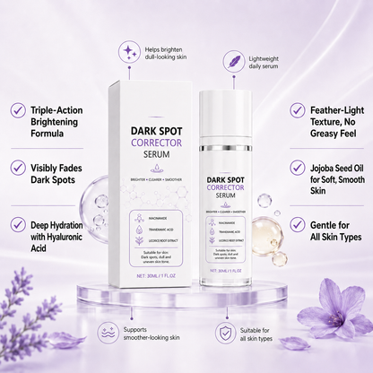 🔥Limited Time Offer🔥Advanced Dark Spot Corrector Serum -Multi-Correction Brightening Formulafor Sun Spots, Age Spots, and Melasma