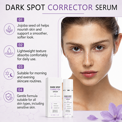 🔥Limited Time Offer🔥Advanced Dark Spot Corrector Serum -Multi-Correction Brightening Formulafor Sun Spots, Age Spots, and Melasma
